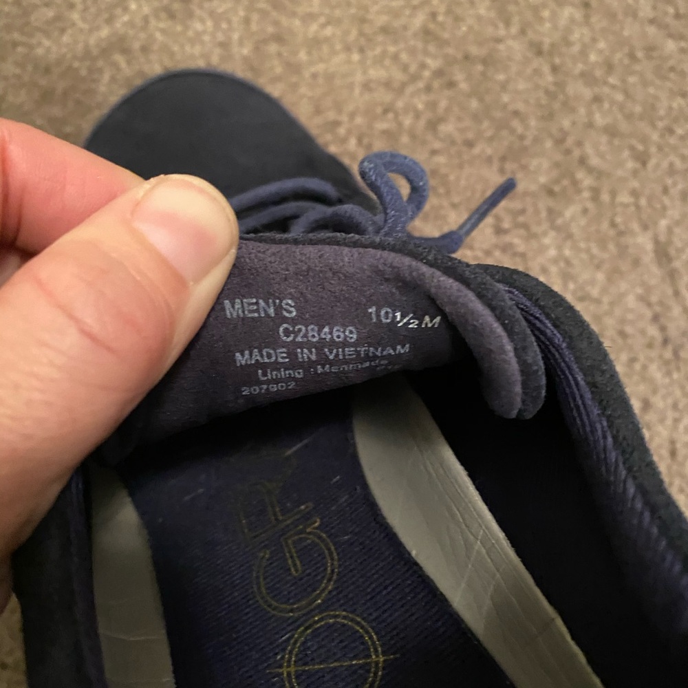 Cole Haan Men’s Zero Grand Navy Suede Shoes - Picture 5 of 9